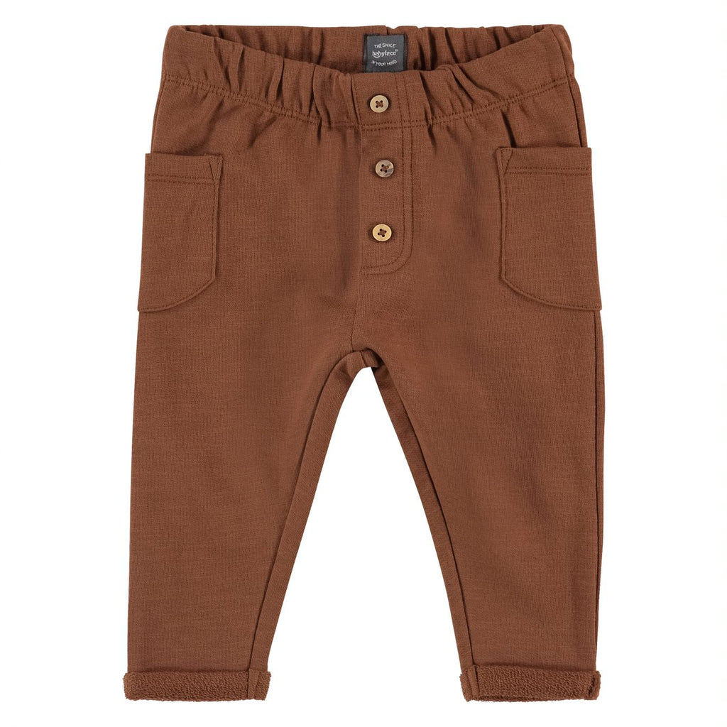 Amazon.com: TheFound Newborn Baby Boys Girls Sweatpant Trousers Elastic  Waist Adjustable Drawstring Plain Loose Fit Cotton Jogger Pants (Brown, 0-6  Months): Clothing, Shoes & Jewelry